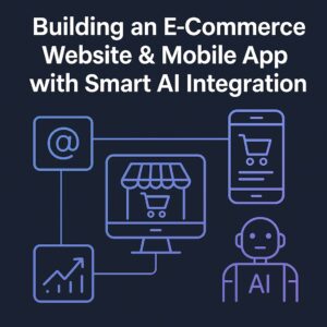 ECサイトとモバイルアプリをAIチャットボットと統合して構築する方法 – フルカスタム開発でビジネスを加速