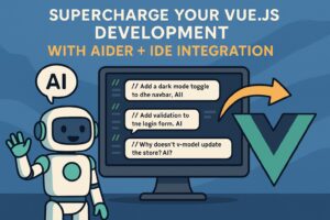 พัฒนา Vue.js อย่างชาญฉลาดด้วย Aider + การเชื่อมต่อกับ IDE