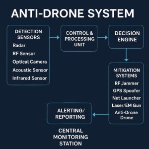 Understanding Anti-Drone Systems: Architecture, Hardware, and Software