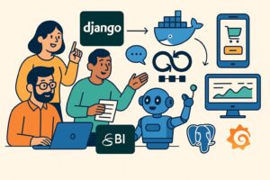 การใช้ DevOps กับระบบอีคอมเมิร์ซ Django + DRF + Docker + PostgreSQL