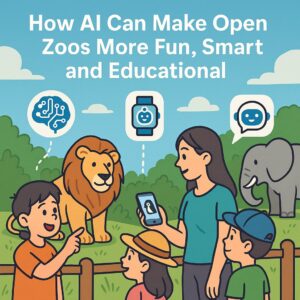 AIがオープン動物園をもっと楽しく、スマートで学びのある場所に変える
