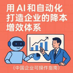 用 AI 和自动化打造企业的降本增效体系（中国企业可操作指南）