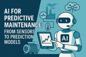 AI สำหรับ Predictive Maintenance — จากเซนเซอร์สู่โมเดลพยากรณ์