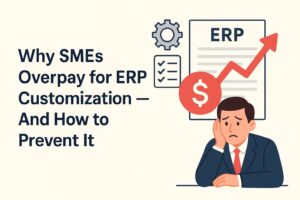 なぜ中小企業はERPカスタマイズに過剰なコストを支払ってしまうのか — そしてその防ぎ方