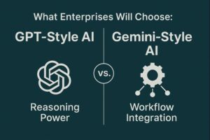 企業はどちらを選ぶのか：GPT型AIか、Gemini型AIか