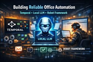 Temporal × ローカルLLM × Robot Framework 日本企業向け「止まらない・壊れない」業務自動化アーキテクチャ