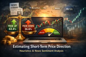 การประเมินทิศทางราคาช่วงสั้นด้วย Heuristics และ News Sentiment (Python)