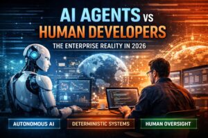 มายาคติ AI แทนที่มนุษย์: ทำไมองค์กรยังต้องการวิศวกรและระบบซอฟต์แวร์จริงในปี 2026