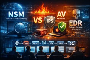 NSM vs AV vs IPS vs IDS vs EDR：あなたのセキュリティ対策に不足しているものは何か？