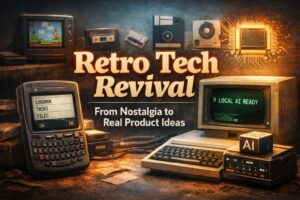 Retro Tech Revival：从经典思想到可落地的产品创意