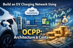 How to Build an EV Charging Network Using OCPP Architecture, Technology Stack, and Cost Breakdown