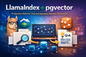 LlamaIndex + pgvector：日本語・タイ語ビジネス文書に対応したRAGの本番運用
