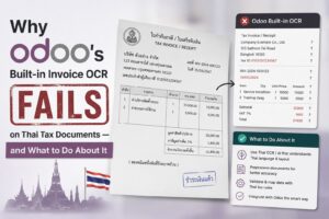 なぜ Odoo の請求書 OCR は適格請求書で機能しないのか — 日本の中小企業のための AI ミドルウェア