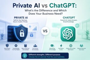 プライベートAI vs ChatGPT：何が違うのか、企業に必要なのはどちらか