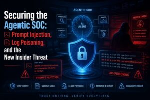 Securing the Agentic SOC: Prompt Injection, Log Poisoning, and the New Insider Threat
