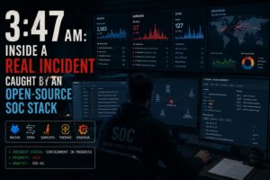 3:47 AM: Inside a Real Incident Caught by an Open-Source SOC Stack