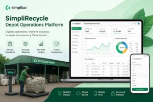 深入解析 simpliRecycle:六个应用组成的流水线,如何把废料回收场从过磅一路管到增值税发票