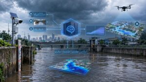 大模型能预测洪水吗?AI 在洪水预报中真正做什么,以及无人机和水尺摄像头该用在哪里