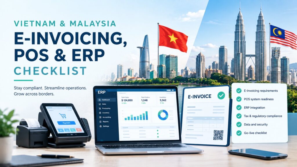 E-invoicing in Vietnam and Malaysia: what your POS or ERP has to do before the penalties start